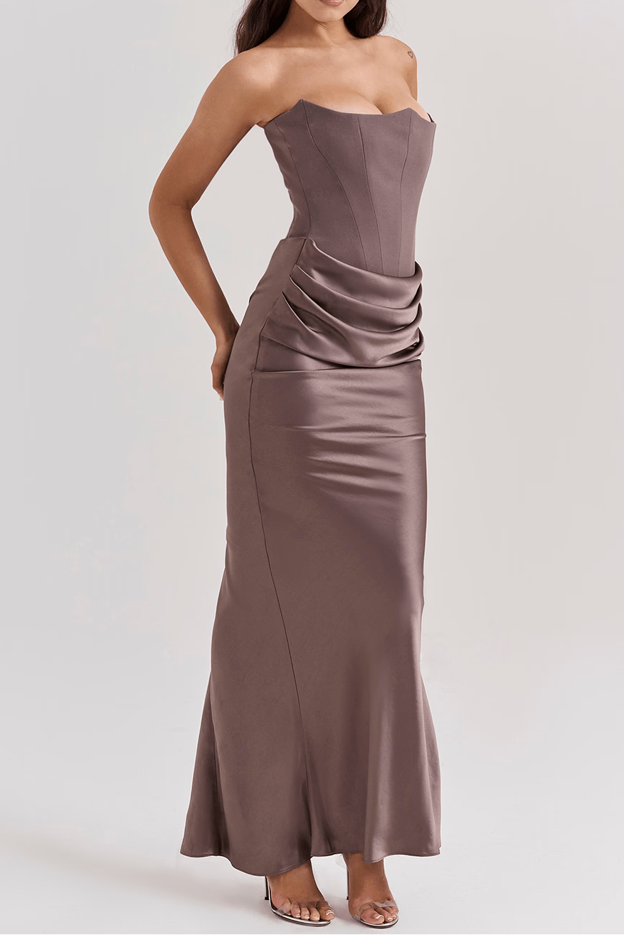 Bella | Elegant Strapless Dress
