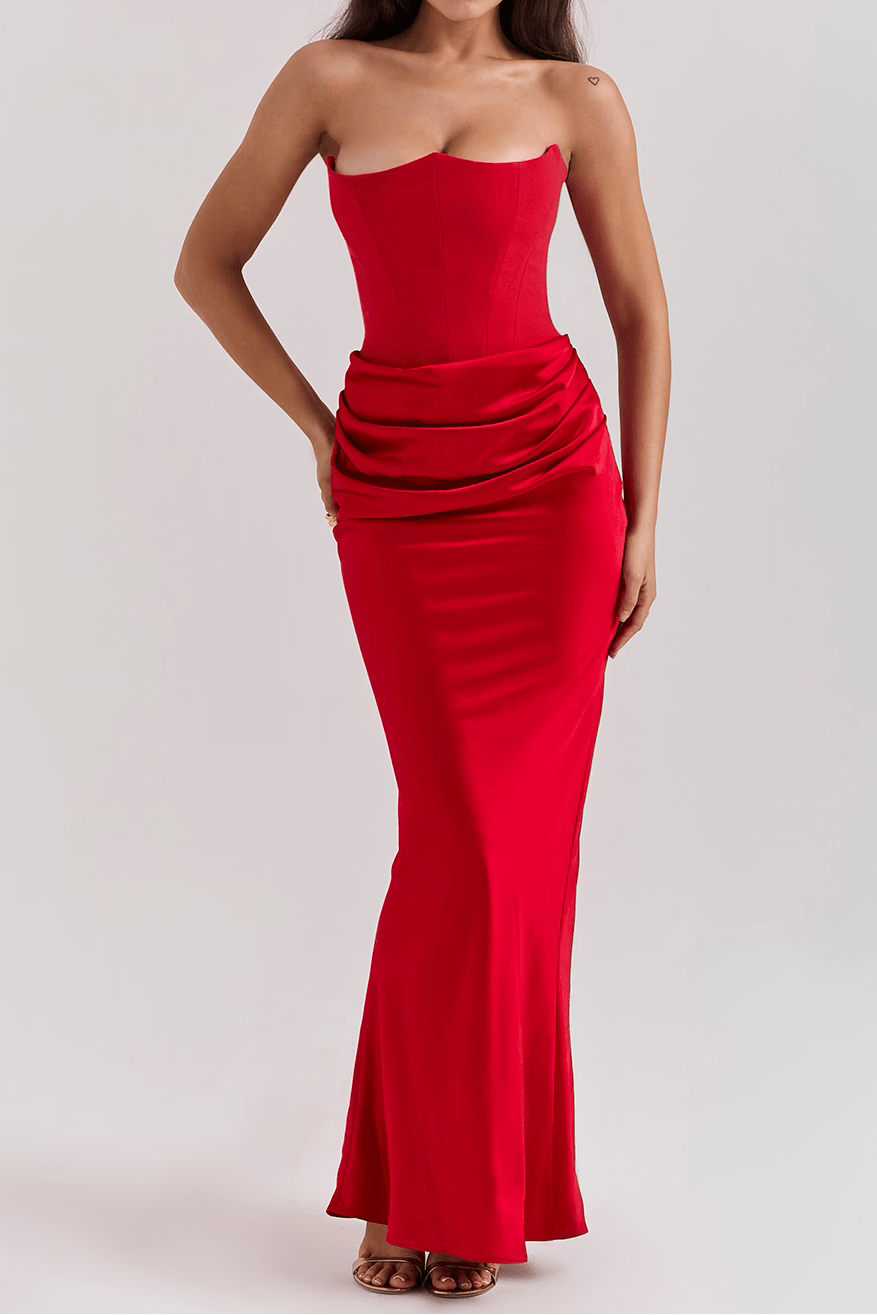 Bella | Elegant Strapless Dress